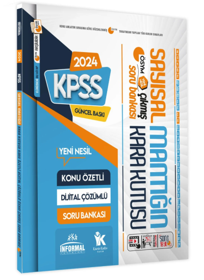 SAYISAL MANTIĞIN KARA KUTUSU ÇIKMIŞ SORU BANKASI Limon Fotokopi