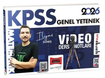 2026 KPSS Matematik Video Ders Notları İlyas Güneş Yargı Yayınları Limon Fotokopi