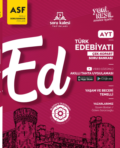 AYT Türk Edebiyatı Akıllı Soru Föyü Soru Kalesi Yayınları Limon Fotokopi