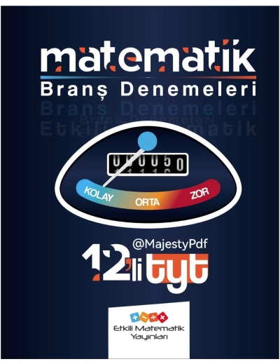 TYT Matematik 12 li Branş Denemeleri Etkili Matematik Yayınları Limon Fotokopi
