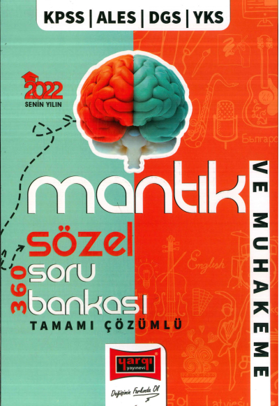 SÖZEL MANTIK VE MUHAKEME 360 ÇÖZÜMLÜ SORU BANKASI Limon Fotokopi