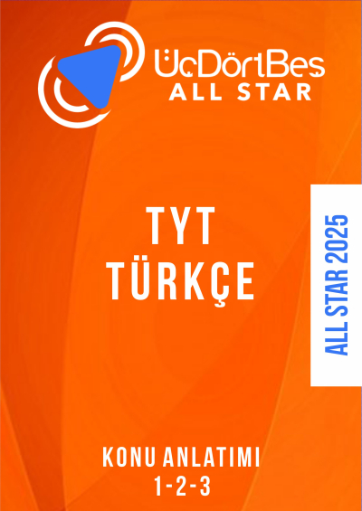 ALL STAR TYT TÜRKÇE Konu Anlatım (1-2-3 Hepsi Bir Arada) Limon Fotokopi