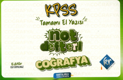 COĞRAFYA TAMAMI EL YAZISI NOT DEFTERİ Limon Fotokopi