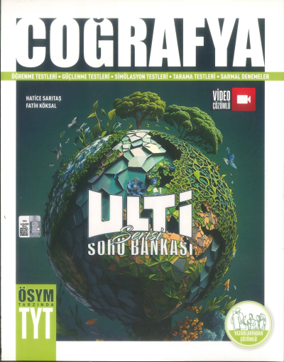 TYT Coğrafya Soru Bankası Ulti Yayınları