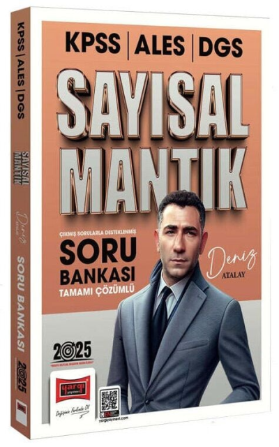 2025 KPSS ALES DGS Sayısal Mantık Tamamı Çözümlü Soru Bankası Yargı Yayınları Limon Fotokopi