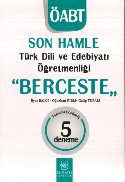SON HAMLE BERCESTE 5 ÇÖZÜMLÜ DENEME Limon Fotokopi