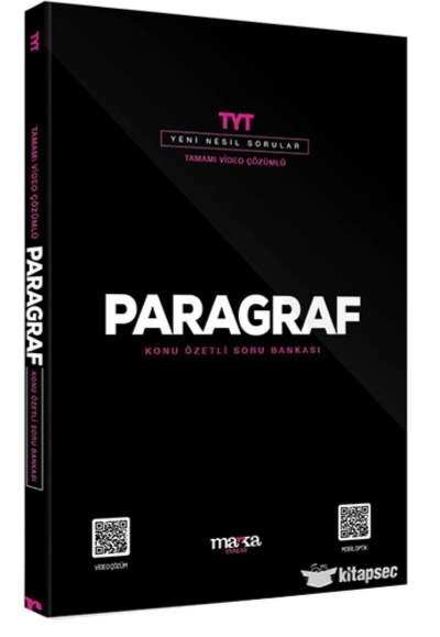 2024 TYT Paragraf Konu Özetli Yeni Nesil Soru Bankası Tamamı Video Çözümlü Limon Fotokopi