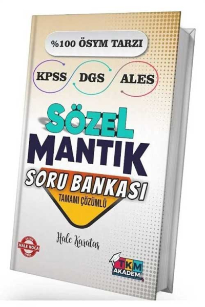 SÖZEL MANTIK SORU BANKASI TAMAMI ÇÖZÜMLÜ HALE KARATAŞ Limon Fotokopi