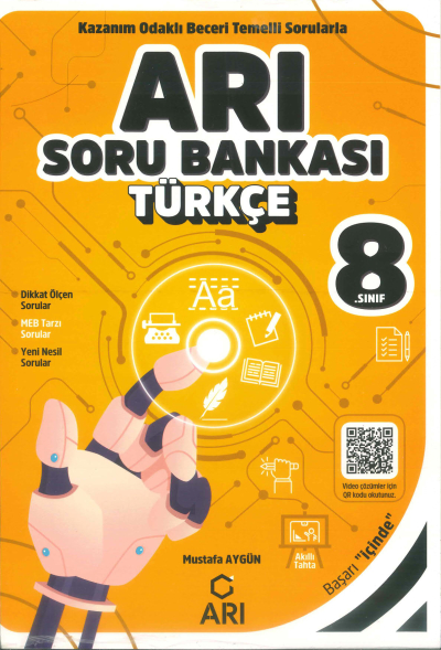 8. Sınıf Türkçe Arı Soru Bankası Limon Fotokopi
