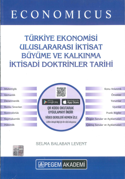 ECONOMICUS TÜRKİYE EKONOMİSİ ULUSLARASRASI İKTİSAT BÜYÜME VE KALKINMA İKTİSADİ DOKTRİNLER TARİHİ Limon Fotokopi