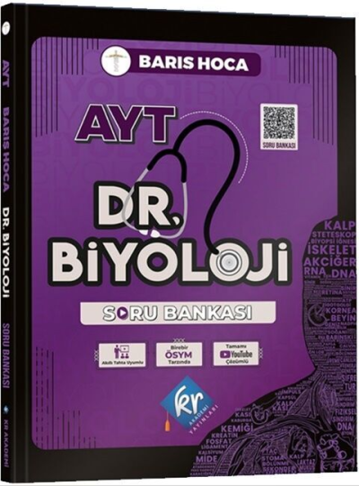 Barış Hoca AYT Dr. Biyoloji Soru Bankası KR Akademi Limon Fotokopi