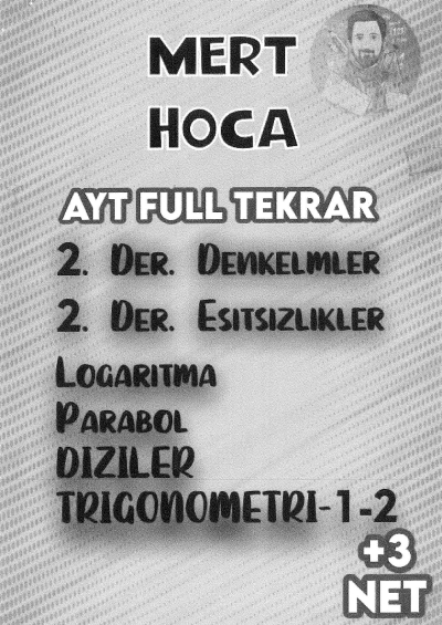 Mert Hoca AYT Full Tekrar Limon Fotokopi