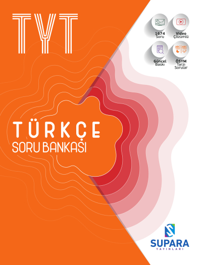 TYT Türkçe Soru Bankası Supara Yayınları Limon Fotokopi