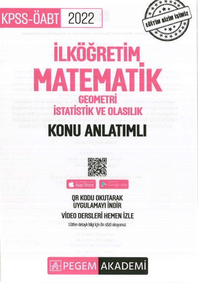 İLKÖĞRETİM MATEMATİK GEOMETRİ- İSTATİSTİK VE OLASILIK KONU ANLATIMLI Limon Fotokopi