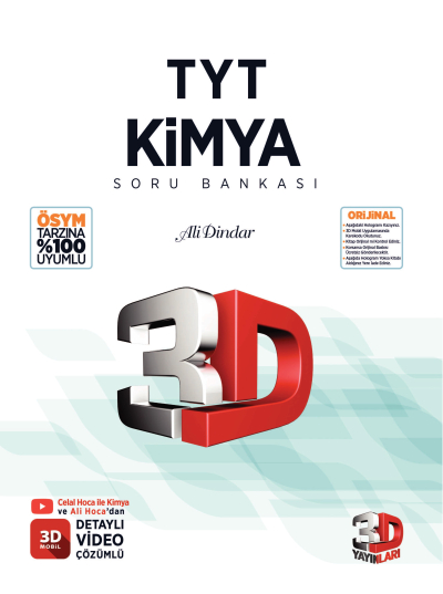 3D TYT Kimya Soru Bankası
