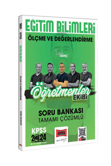 2024 KPSS Eğitim Bilimleri Öğretmenler Ekibi Ölçme ve Değerlendirme Tamamı Çözümlü Soru Bankası Limon Fotokopi