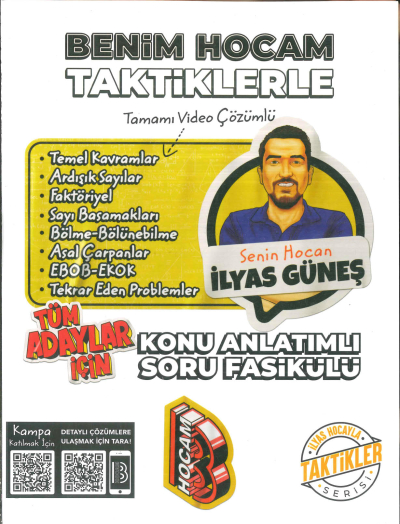 TAKTİKLERLE TEMEL KAVRAMLAR ARDIŞIK SAYILAR FAKTÖRİYEL SAYI BASAMAKLARI ….. KONU ANLATIMLI SORU FASİKÜLÜ Limon Fotokopi