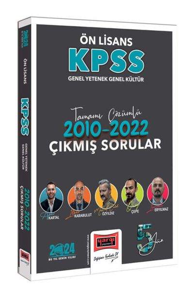 Önlisans Tamamı Çözümlü 2010-2022 Çıkmış Sorular Limon Fotokopi