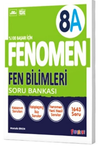 8. Sınıf Fen Bilimleri A Fenomen Soru Bankası Fenomen Kitap