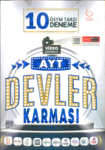 AYT DEVLER KARMASI 10 DENEME Limon Fotokopi