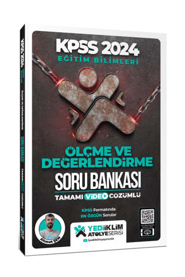 2024 Eğitim Bilimleri Atölye Serisi Ölçme Ve Değerlendirme Tamamı Video Çözümlü Soru Bankası Limon Fotokopi