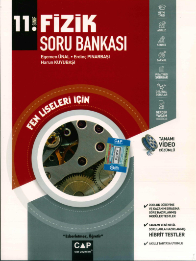 11. Sınıf Fen Lisesi Fizik Soru Bankası Çap Yayınları Limon Fotokopi