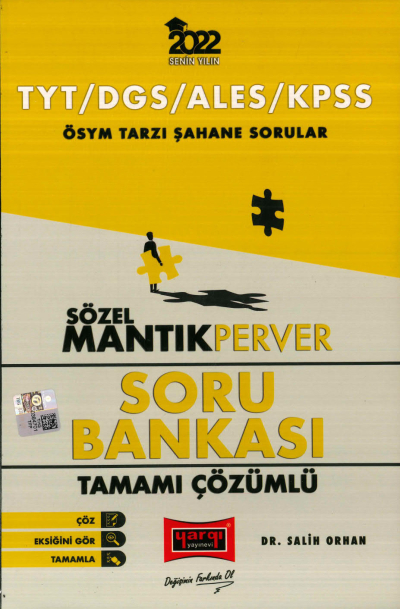 SÖZEL MANTIK PERVER SERİSİ SORU BANKASI TAMAMI ÇÖZÜMLÜ Limon Fotokopi