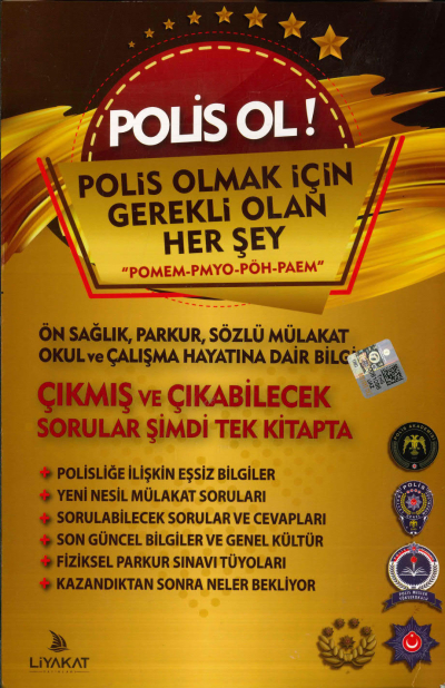 Polis OL (Polis Olmak İçin Gerekli Olan Her Şey) POMEM PMYO PÖH PAEM Limon Fotokopi