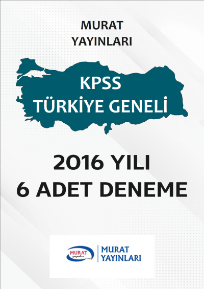 MURAT YAYINLARI 6 ADET DENEME