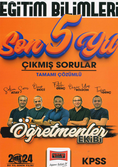 SON 5 YIL ÇIKMIŞ SORULAR (2019-2023) TAMMAI ÇÖZÜMLÜ ÖĞRETMENLER EKİBİ Limon Fotokopi