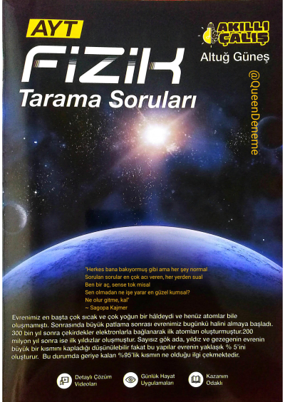 Altuğ Güneş AYT Fizik Deneme Limon Fotokopi
