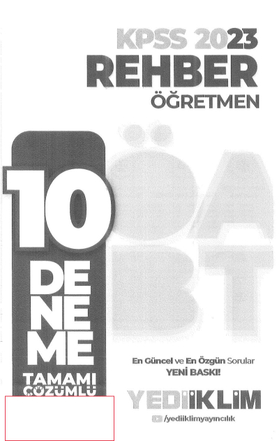 10 DENEME TAMAMI ÇÖZÜMLÜ Limon Fotokopi