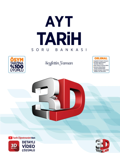 3D AYT TARİH SORU BANKASI Limon Fotokopi