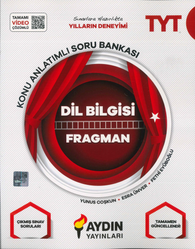 TYT Dil Bilgisi Soru Bankası Aydın Yayınları Limon Fotokopi