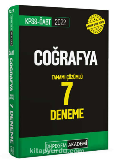 COĞRAFYA TAMAMI ÇÖZÜMLÜ 7 DENEME Limon Fotokopi