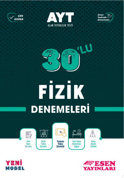 AYT 30'lu Fizik Denemeleri Limon Fotokopi