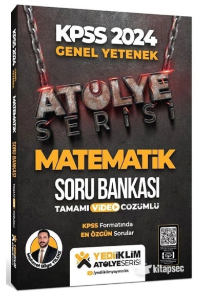 2024 KPSS Matematik Atölye Soru Bankası Çözümlü Yediiklim Yayınları Limon Fotokopi