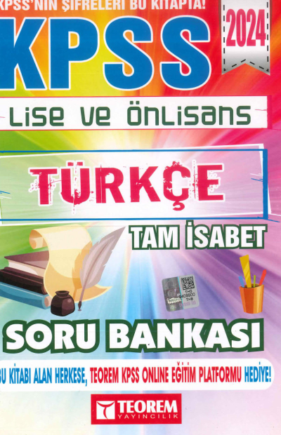 TÜRKÇE TAM İASEBET SORU BANKASI