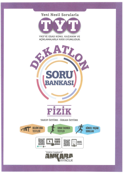 TYT FİZİK DEKATLON SORU BANKASI Limon Fotokopi