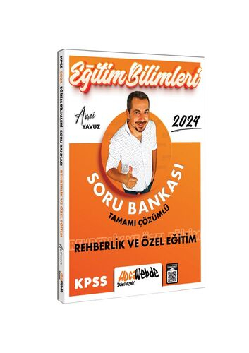 2024 KPSS Eğitim Bilimleri Rehberlik ve Özel Eğitim Tamamı Çözümlü Soru Bankası Limon Fotokopi