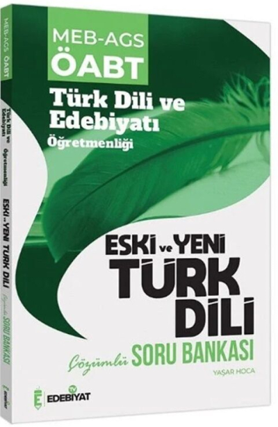 ÖABT Türk Dili Edebiyatı Eski ve Yeni Türk Dili Soru Bankası Edebiyat TV Yayınları Limon Fotokopi