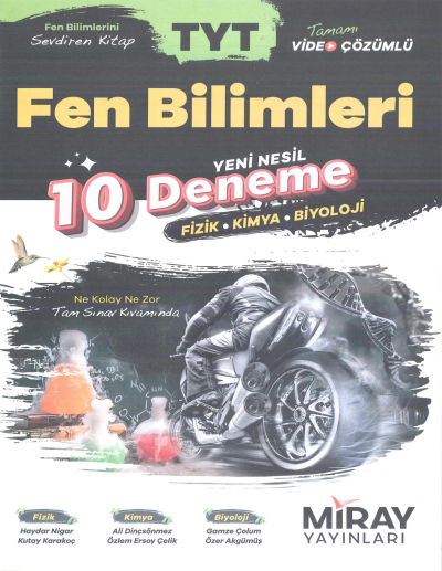 2021 TYT Fen Bilimleri 10x20 Deneme Limon Fotokopi