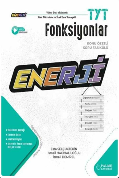 TYT Enerji Fonksiyonlar Konu Özetli Soru Fasikülü Limon Fotokopi