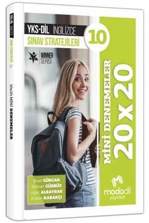 YKS DİL İngilizce Sınav Stratejileri 10 Mini Denemeler 20x20 Modadil Yayınları Limon Fotokopi