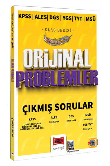 2025 KPSS ALES DGS YGS TYT MSÜ Klas Serisi Orijinal Problemler Çıkmış Sorular Yargı Yayınları Limon Fotokopi