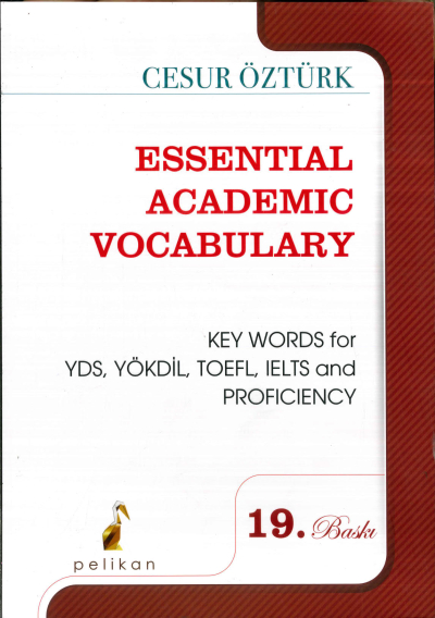 Essential Academic Vocabulary Cesur Öztürk Limon Fotokopi