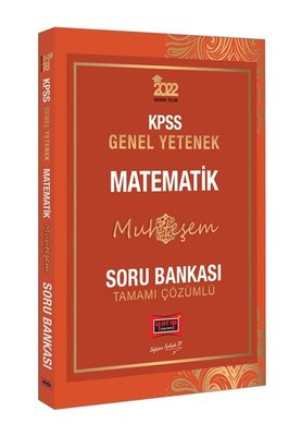 2022 KPSS Genel Yetenek Muhteşem Matematik Tamamı Çözümlü Soru Bankası