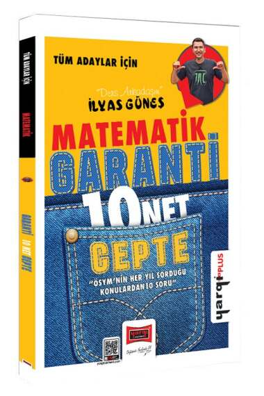 Tüm Adaylar İçin Matematik Garanti 10 Net Cepte Yargı Yayınları Limon Fotokopi