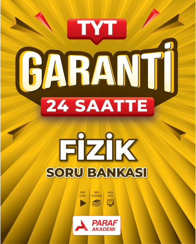 TYT Garanti 24 Saatte Fizik Soru Bankası Paraf Akademi Limon Fotokopi