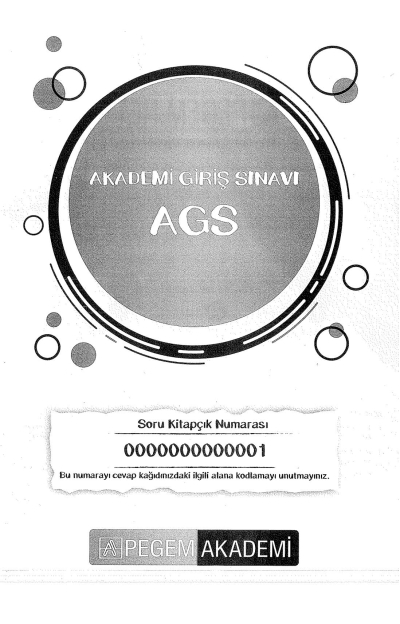 2025 MEB AGS TÜRKİYE GENELİ DENEME SINAVLARI PEGEM AKADEMİ 1-2-3-4-5-6-7-8-9 DENEMELER (TAMAMI ÇÖZÜMLÜ) Limon Fotokopi